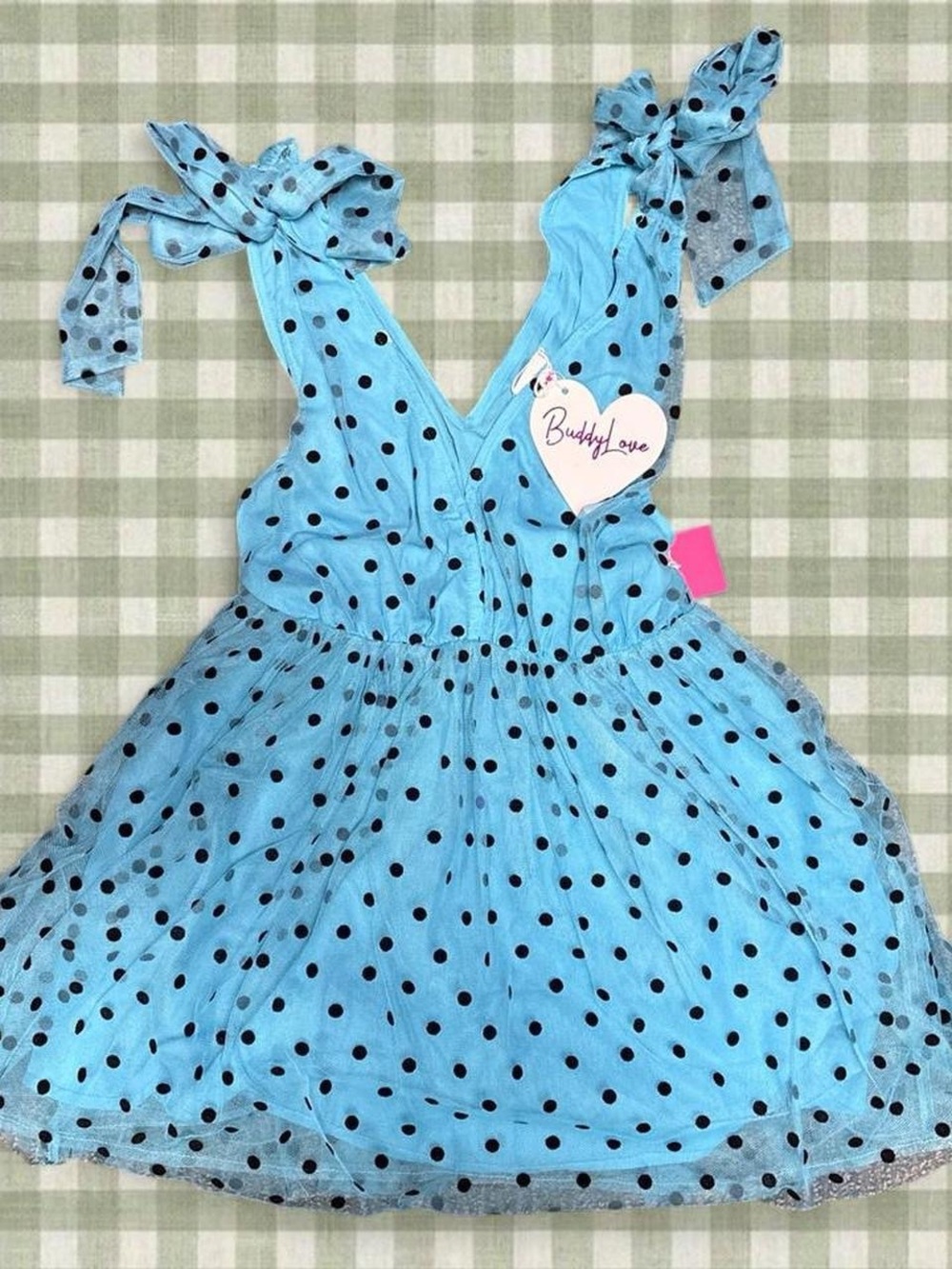 NWT BuddyLove Bubbly Betty Mini Bow Dress